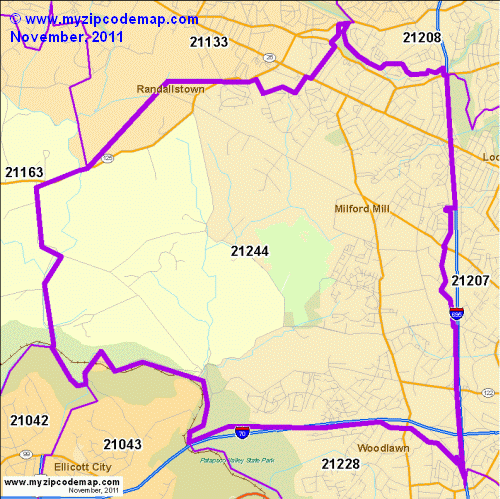 map of 21244