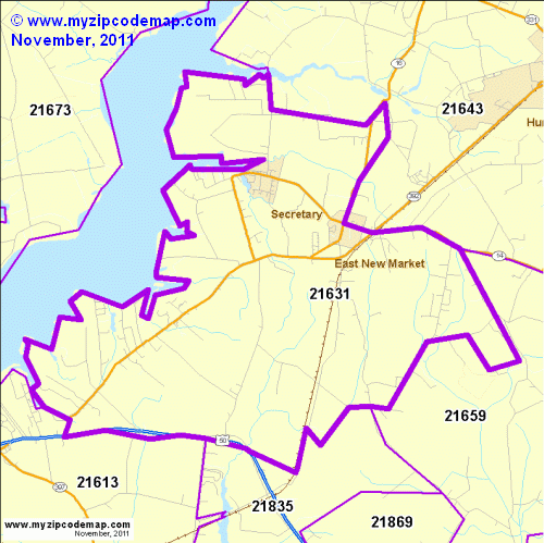map of 21631