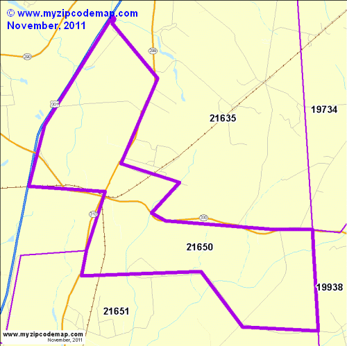 map of 21650