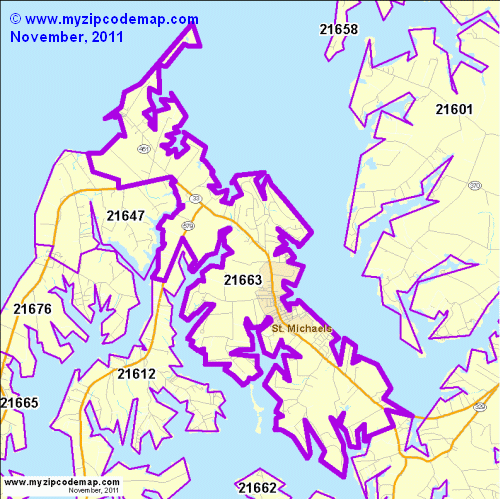 map of 21663