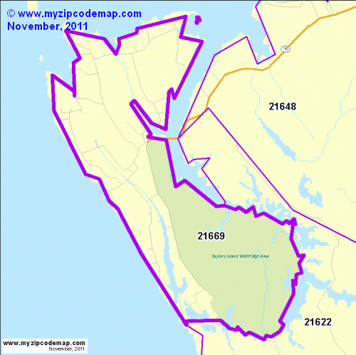 map of 21669