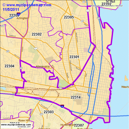 map of 22314