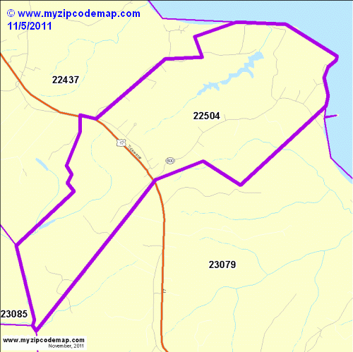 map of 22504