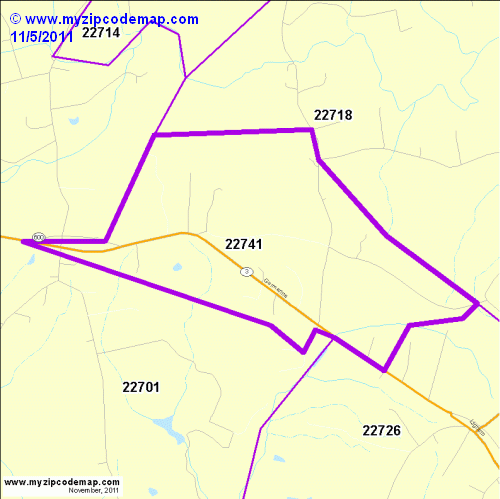 map of 22741
