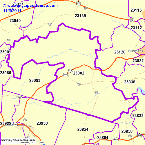 map of 23002