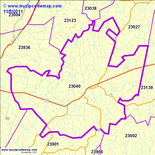 map of 23040