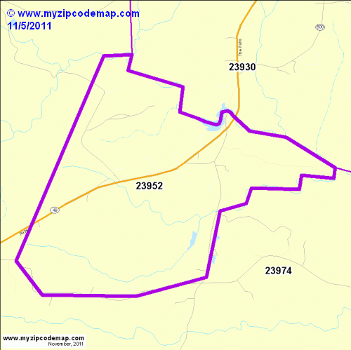 map of 23952