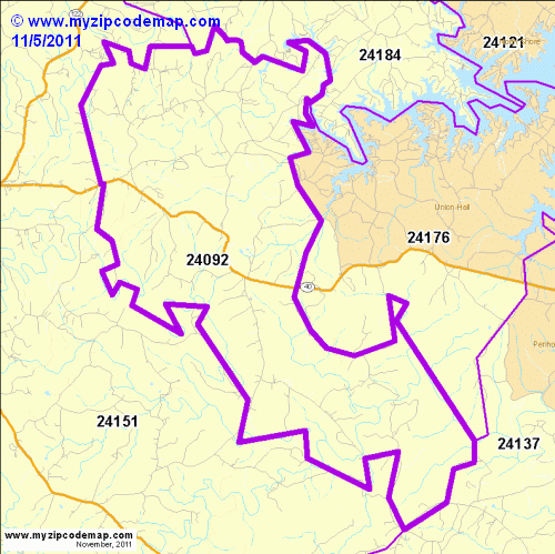 map of 24092