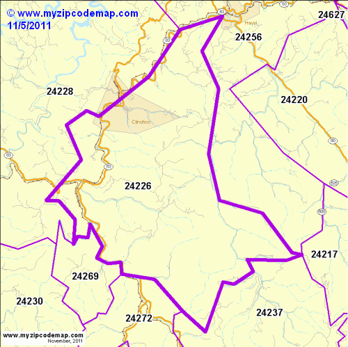 map of 24226