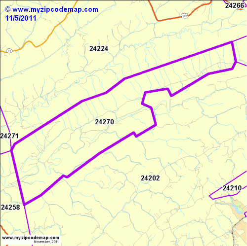 map of 24270