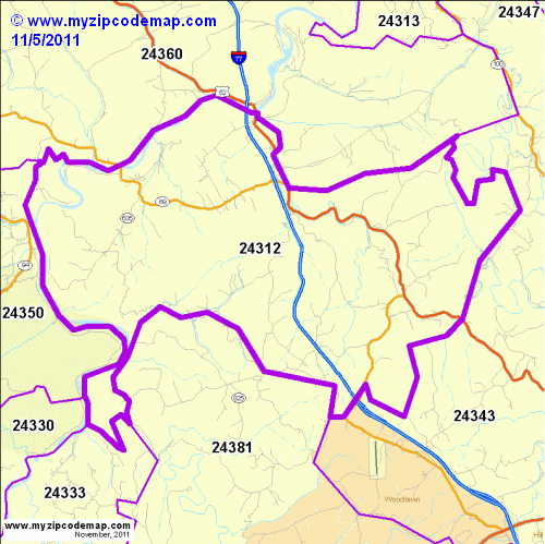 map of 24312