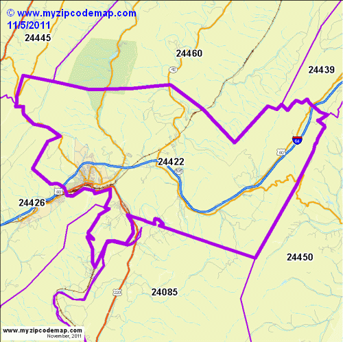 map of 24422