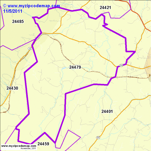 map of 24479