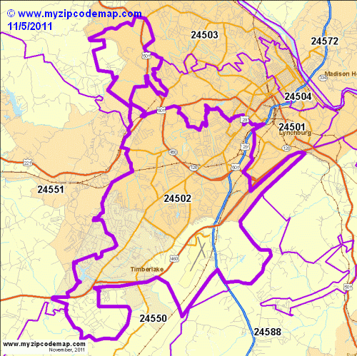 map of 24502