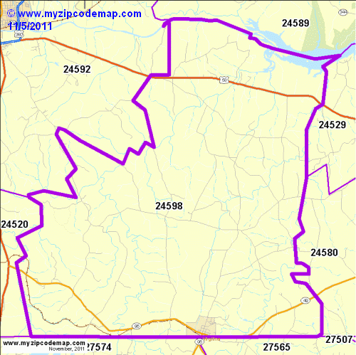 map of 24598