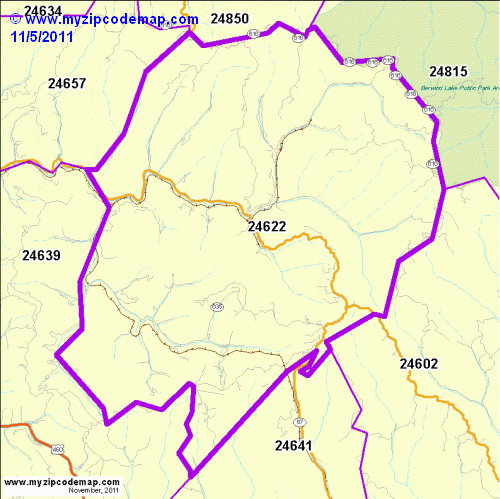 map of 24622