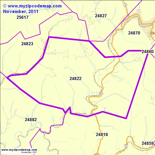 map of 24822