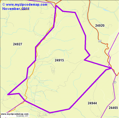 map of 24915