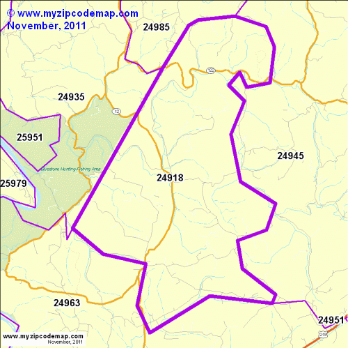 map of 24918