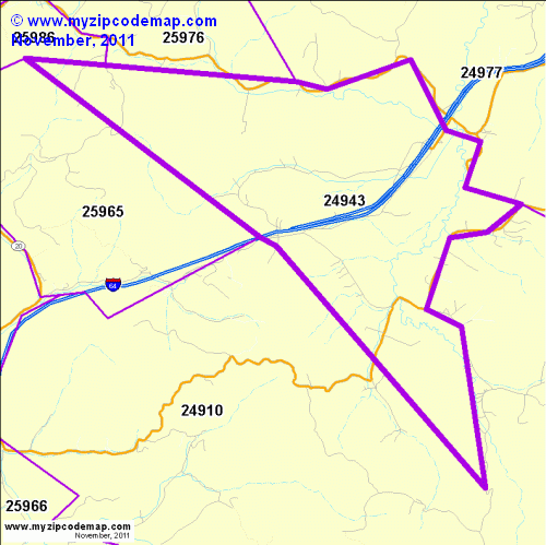 map of 24943