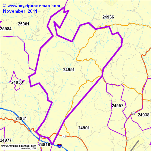 map of 24991