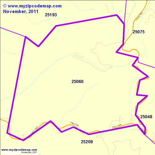 map of 25060