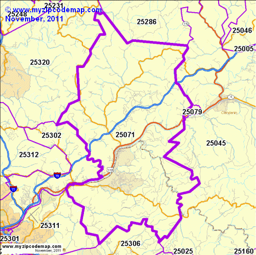 map of 25071