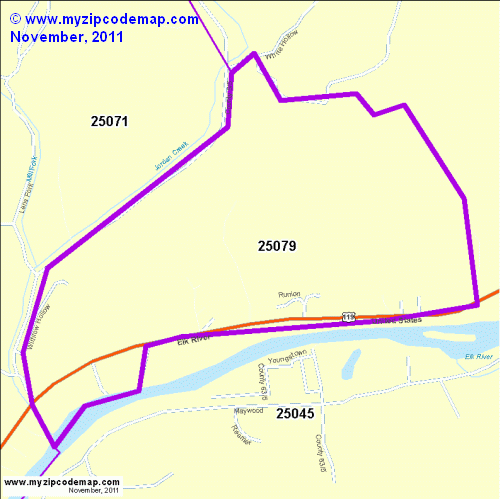 map of 25079