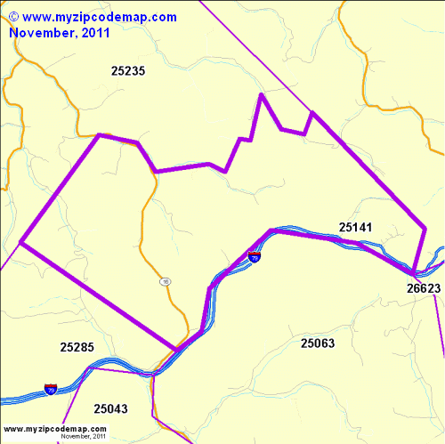 map of 25141
