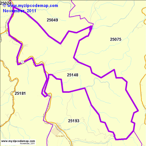 map of 25148