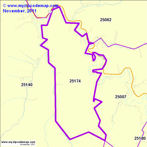 map of 25174