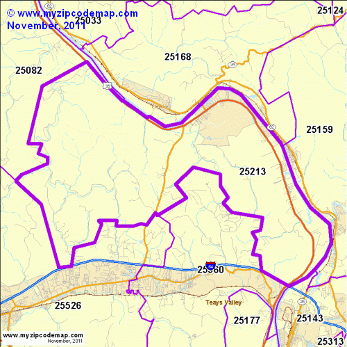 map of 25213