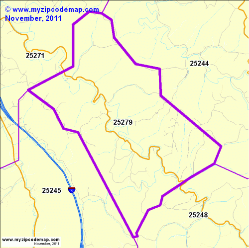 map of 25279