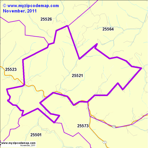 map of 25521