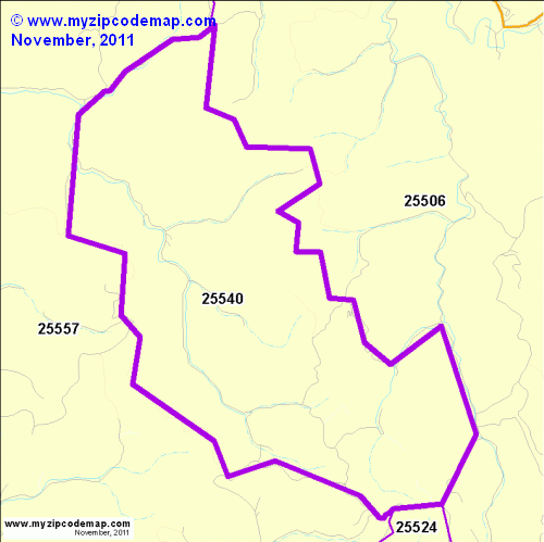 map of 25540