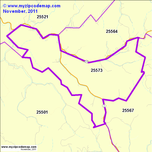 map of 25573