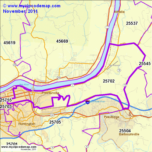 map of 25702