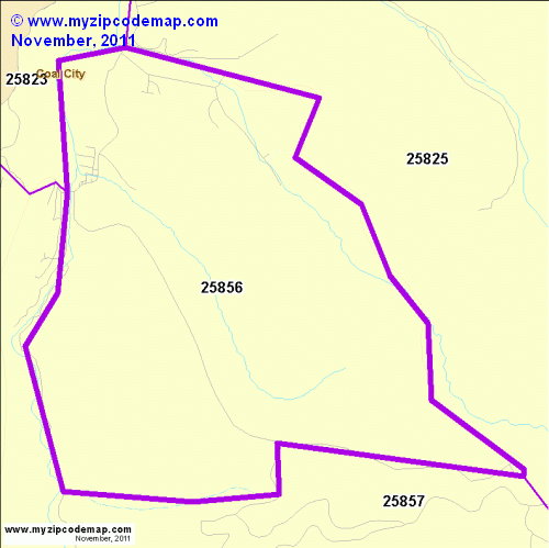 map of 25856