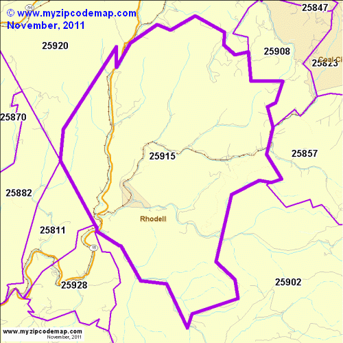 map of 25915
