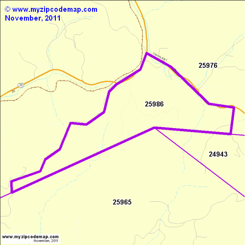 map of 25986