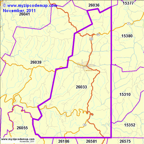 map of 26033