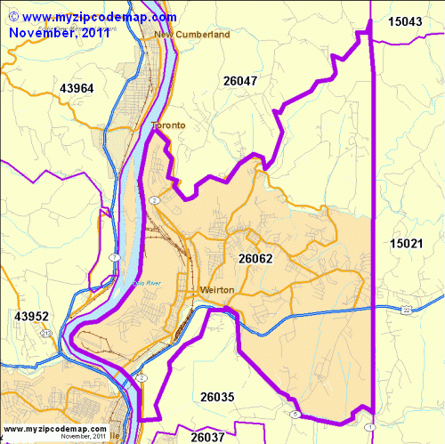 map of 26062