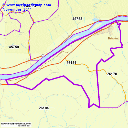 map of 26134