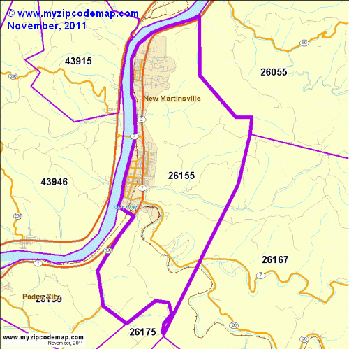map of 26155