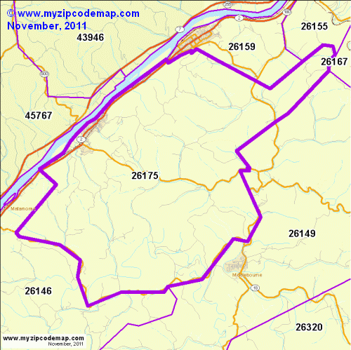 map of 26175