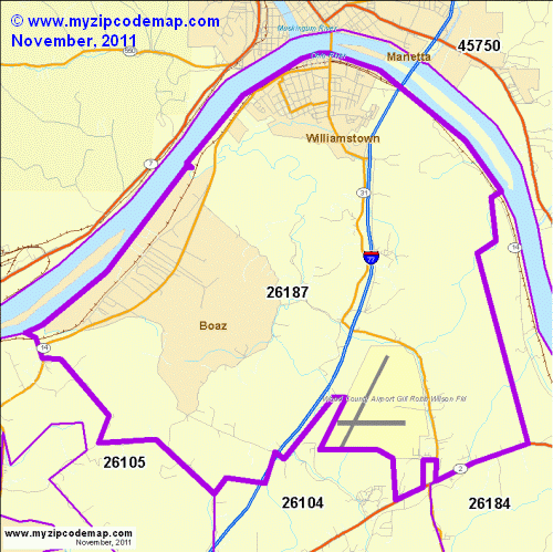 map of 26187