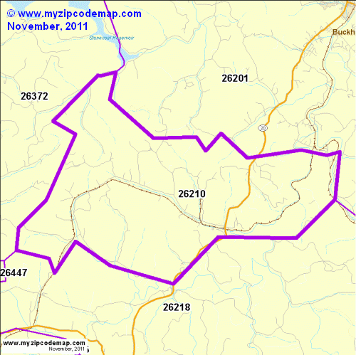 map of 26210