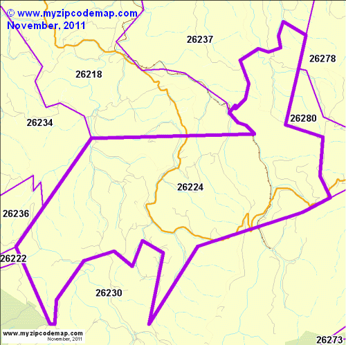 map of 26224
