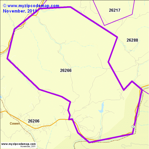 map of 26266