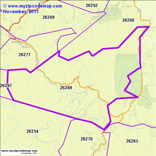 map of 26289